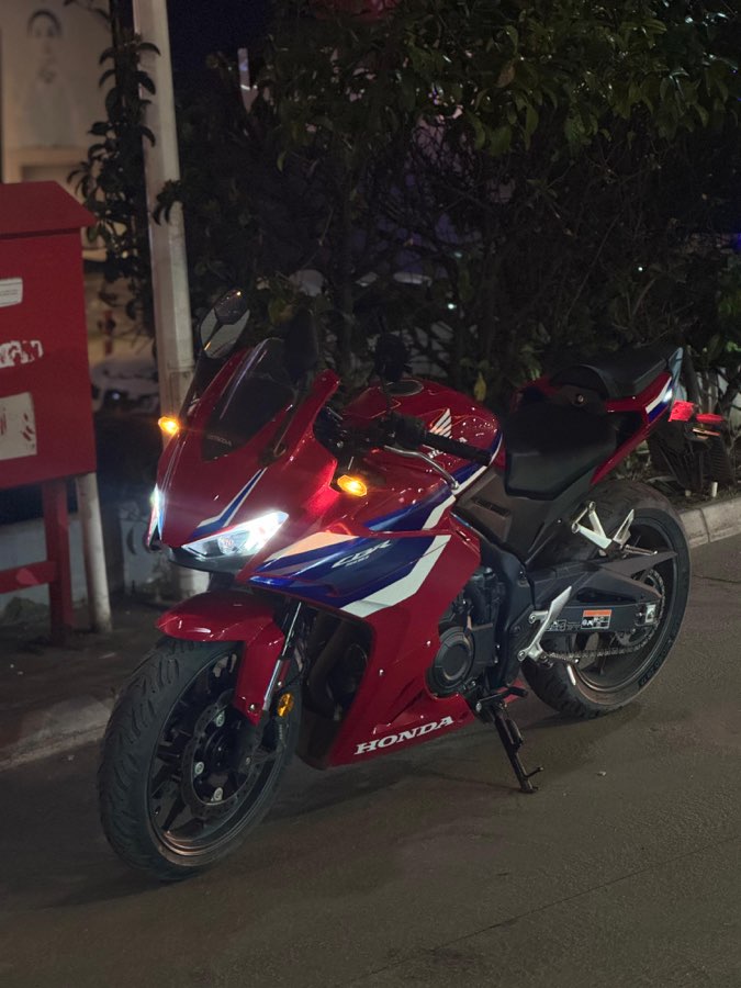 Honda CBR500R 2025 - HATASIZ 2025 HONDA CBR 500 r 2500 KM SIFIR AYARINDA