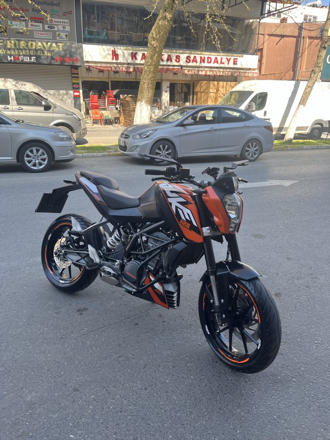 KTM 125 Duke 2016 - Düşük km ktm duke