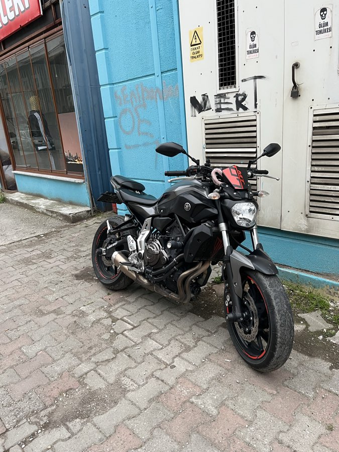Yamaha MT-07 2015 - Mt07 hasar kayıtsız