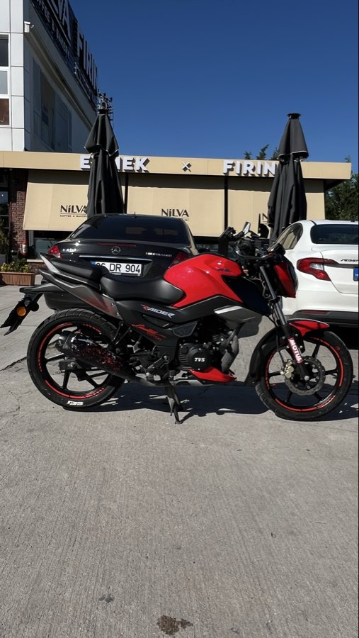 TVS Raider 125 2024 - yükselteceğimden dolayı satılık sınıfının temizlerinden