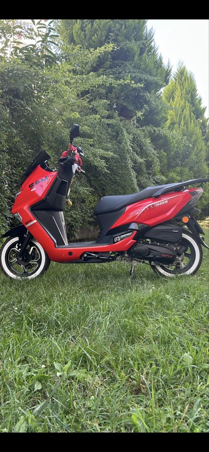 Sym Crox 50 2025 - Gözler Üzerinizde Olsun! Alev Kırmızısı, Tertemiz SFM Lahos 50 cc